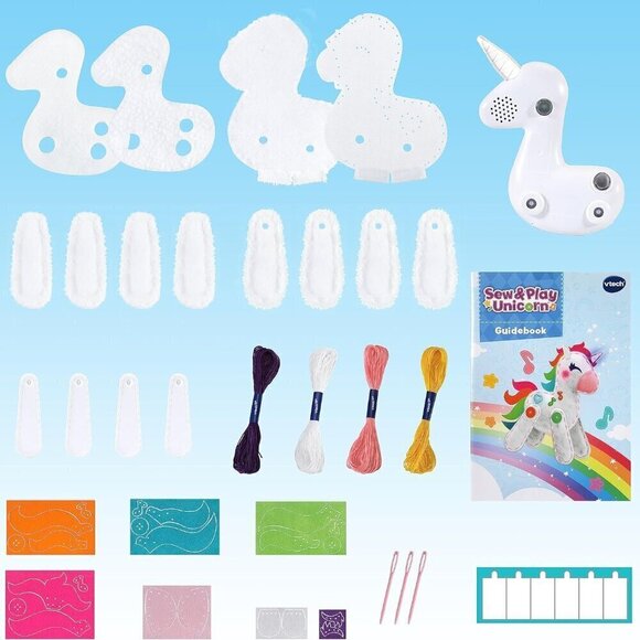 VTech Sew and Play Unicorn (Talks, Sings & Lights up) BRAND NEW IN BOX. - Picture 5 of 10
